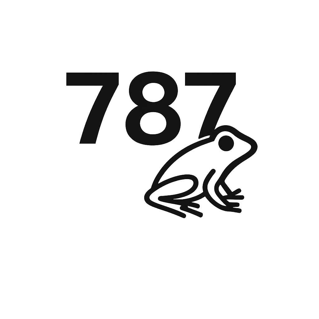 787 Stickers logo
